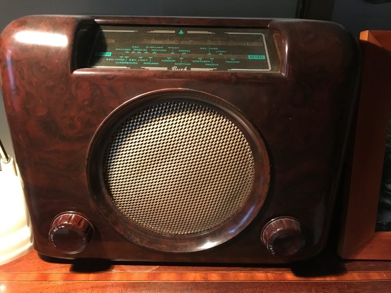 1950 bakelite radio converted to Bluetooth speaker £239