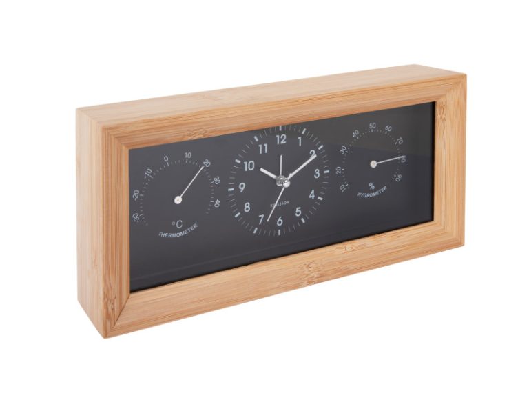 Ambient Alarm clock for wall or table with Thermometer and Hygrometer £32