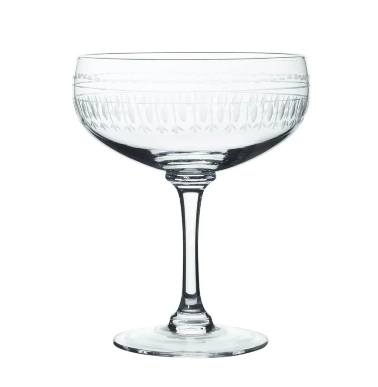 Beautiful new crystal cocktail glasses